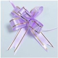 KDMD Mini Lavender Pull Bows - Pack of 10 for Gift & Craft Decor