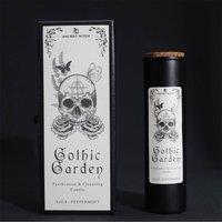 KDMD Ancient Witch Ritual Candle-Gothic Garden Scent in Black
