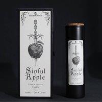 KDMD Ancient Witch Ritual Candle-Sinful Apple Scent in Black