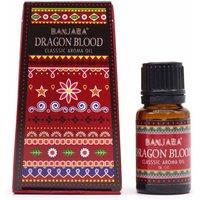 KDMD Banjara Indian Fragrance Oil 10ml-Dragon's Blood Scent for Relaxation in Red