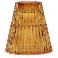 KDMD Antique Amber Flip Candle & Tealight Holder - Vintage Style Decor