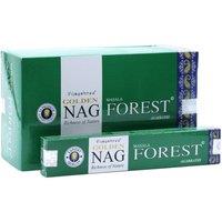 KDMD 15g Golden Nag Forest Incense-Natural Earthy Aroma in Green