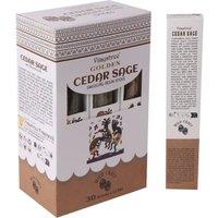 KDMD 30g Golden Cedar Sage Smudging Resin Sticks in Gold