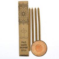 KDMD Palo Santo Large Incense Sticks - Sandalwood, Calm & Earthy Aroma in Brown