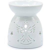 KDMD White Angel Cut Out Oil Burner - Elegant & Calming Diffuser