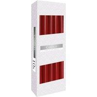 KDMD Burgundy Taper Candle - Elegant, Long-Lasting, Perfect for Dcor