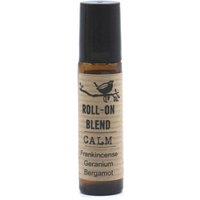 KDMD Agnes + Cat Calm Roll-On Essential Oil Blend - 10ml, Travel-Friendly in Brown