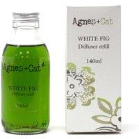KDMD Agnes + Cat White Fig Reed Diffuser Refill 150ml - Warm, Soft Scent in Green