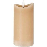 KDMD Luxe Collection Natural Glow Taupe Melted LED Candle-Safe