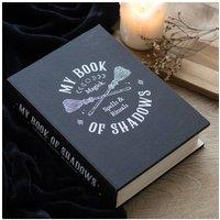 KDMD Mystical Book of Shadows Storage Box - Gothic Spellbook Organizer in Black