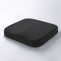 Obasyhig Square Slow Rebound Memory Foam Cushion in Black