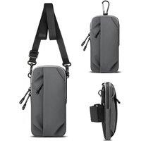 Obasyhig Multifunctional Crossbody Arm Bag in Grey