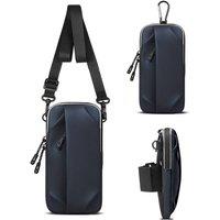 Obasyhig Multifunctional Crossbody Arm Bag in Dark Blue