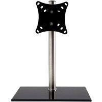 SPETLEK Single Monitor Arm Desk Stand for 13-27 Inch Screen LED TV Bracket in Black
