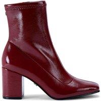 Carvela Women's 'Strut Ankle' Patent Boots in Red | Size: 3