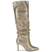 Carvela Women's 'Amore Knee' Fabric Boots in Bronze | Size: 8
