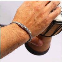 KDMD Women's Elegant Unisex 18K Gold & Silver Chain Bracelet - Gift