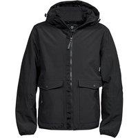 TEE JAYS Men's Urban Adventure Jacket in Black | Size: Medium