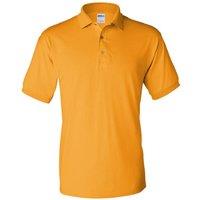 Gildan Men's Adult DryBlend Jersey Short Sleeve Polo Shirt in Gold | Size: 3XL
