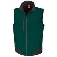 Result Men's Soft Shell Bodywarmer in Bottle Green | Size: Small