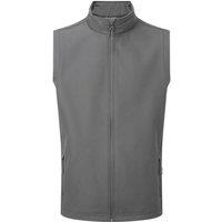 Premier Men's Windchecker Printable Gilet in Dark Grey | Size: Large