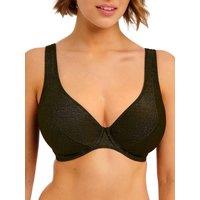 Freya Women's Arizona Wave High Apex Bikini Top in Black | Size: 32F