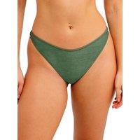 Freya Women's Arizona Wave High Leg Bikini Brief in Green | Size: 10