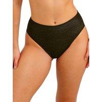 Freya Women's Arizona Wave High Waist Bikini Brief in Black | Size: 8