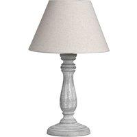 Hill Interiors Incia Table Lamp (UK Plug) in Dark Brown