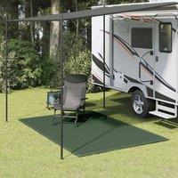 Berkfield Home Tent Carpet 250x300 cm HDPE Green in Black