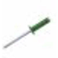 JRP Riveting Products Dome Head Rivets 4.8 x 15mm - Box of 500 in Green