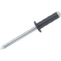 JRP Riveting Products 4.8 x 15mm Dome Head Rivets - Box of 500 in Black