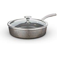 Tower Cerastone Pro Multi-Pan, 28cm Oven Safe Non-Stick Forged Aluminium in Metallics