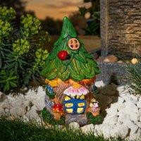 Garden Greatness Pixie Enchanting Door Fairy House Solar Ornament