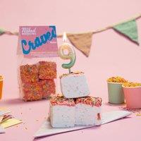 Naked Marshmallow Co. Birthday Cake Gourmet Marshmallows in Pink