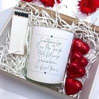 Aye Do Gifts Sometimes Life Can Be Tough Candle Gift Set in White | Size: 1 Pack