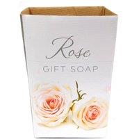 KDMD Elegant Single Rose Display Stand - Perfect for Table & Shelf Decor in White