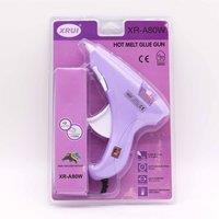 KDMD Xrui 80W Hot Glue Gun UK Plug - 11mm Stick Compatible for Crafts & DIY in Mauve