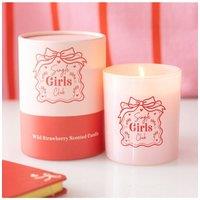 KDMD Single Club Wild Strawberry Candle - Empowering Pink Jar Gift