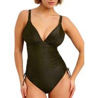Freya Women's Arizona Wave Non Wired Swimsuit in Black | Size: 32FF