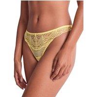 Aubade Women's Vibes Tanga in Yellow | Size: 10