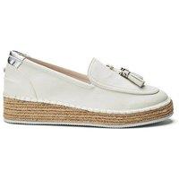 Moda In Pelle Women's 'Elga' Porvair Brogues & Loafers in White | Size: 6