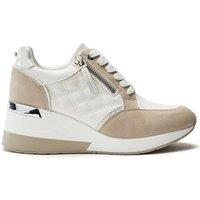 Moda In Pelle Women's Carrley' Porvair Trainers in White | Size: 5