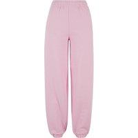 Build Your Brand Women's Fluffy Sweatpants in Pink | Size: Medium