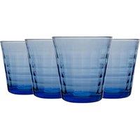 Duralex Prisme Drinking Glasses - 220ml - Blue - Pack of 8