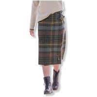 Celtic & Co Women's British Midi Celt Kilt in Brown | Size: 12