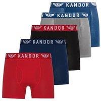 Kandor Men's Bambers Boxers 5 Pack | Size: Large