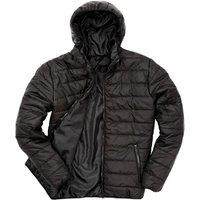Result Core Men's Padded Jacket in Black | Size: 4XL