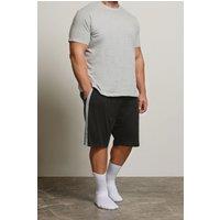 BadRhino Men's Lightweight Lounge Shorts in Black | Size: 3XL