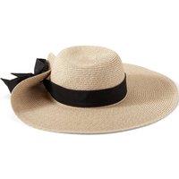 Lands' End Women's Wide Brimmed Straw Sun Hat in Natural | Size: S/M